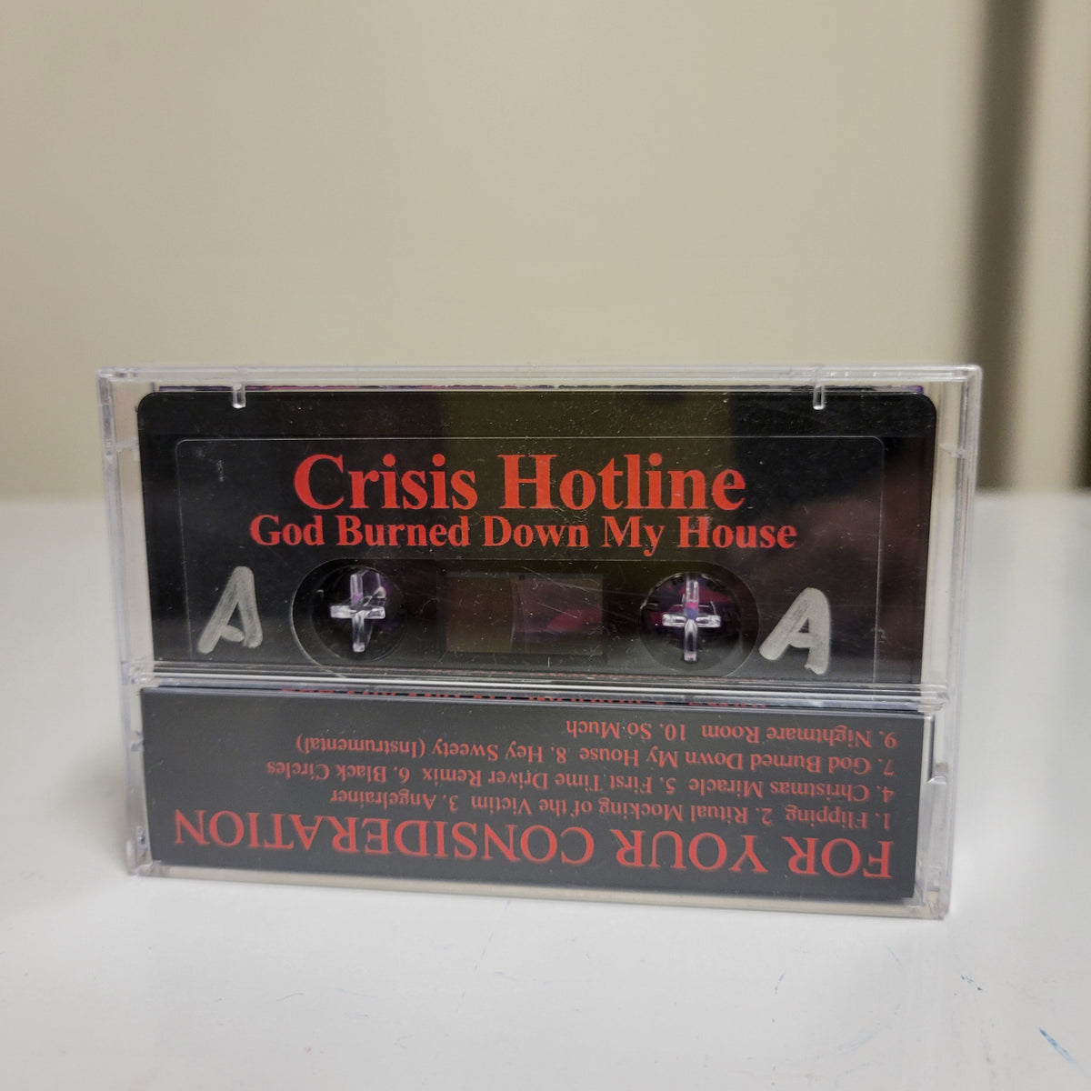 God Burned Down My House - Cassette