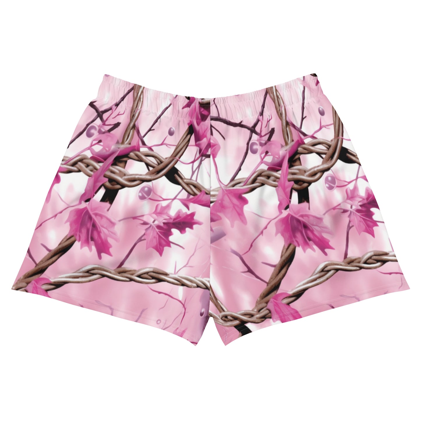 Short Shorts - Pink Tree